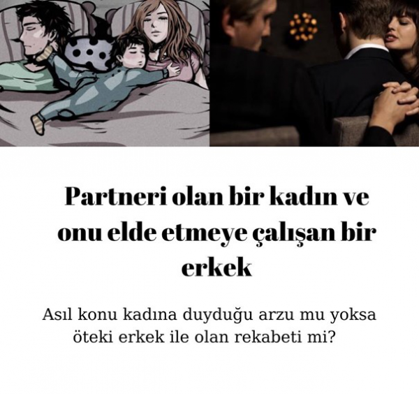 Partneri Olan Kadın ve Onu Elde Etmeye Çalışan Erkek